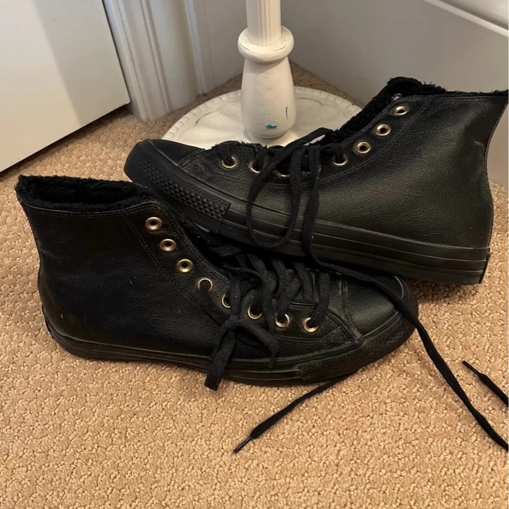 Fleece Lined Converse